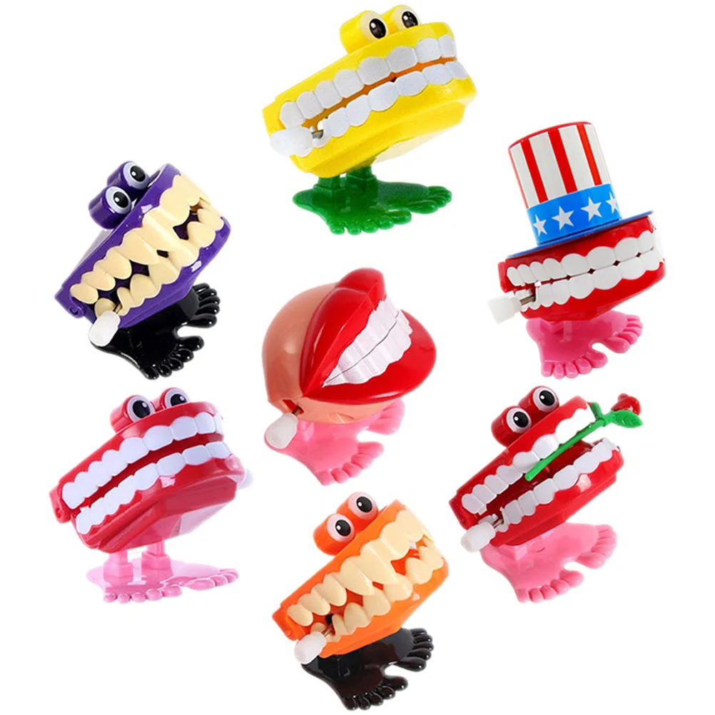 

Заводная игрушка с зубцами, 7 шт., заводные игрушки, детская игрушка, портативная детская игрушка