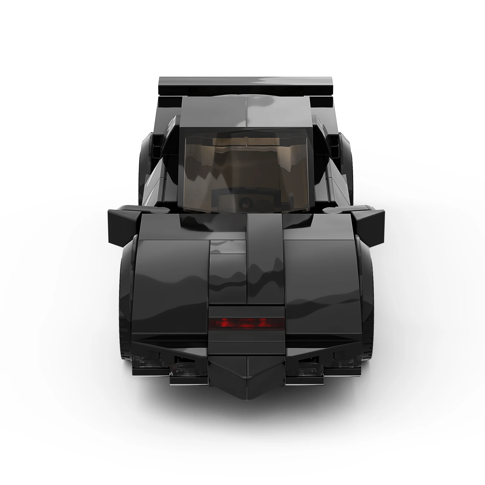Модель классического механического автомобиля КИТТ рыцари MOC-52083 г.