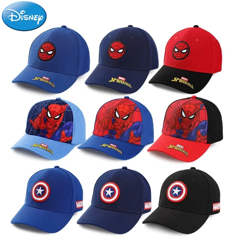 

Disney new animation peripheral cartoon Mickey kawaii baseball cap cute windproof cotton peaked cap ins creative gift wholesale