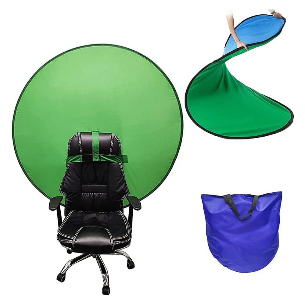 

Fundo Portátil Redondo Chroma Key Dupla Face 142cm VD142L