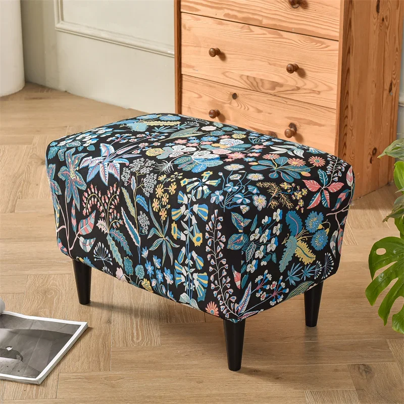 Чехол для стула в пасторальном стиле эластичный чехол из спандекса спинки кресла