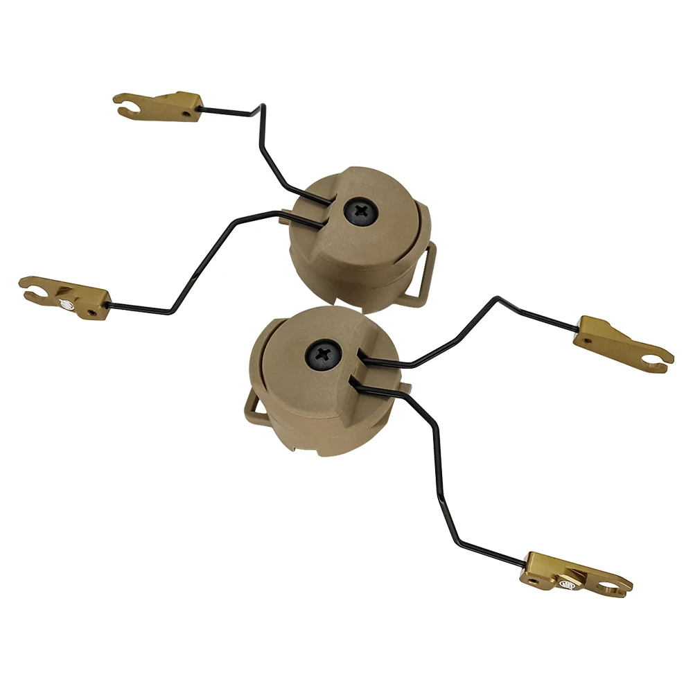 Tactical MSASORDIN Headset Accessories Fast Helmet ARC OPS-CORE Track Adapter Sordin Bracket for Hunting Tactical Headset  DE