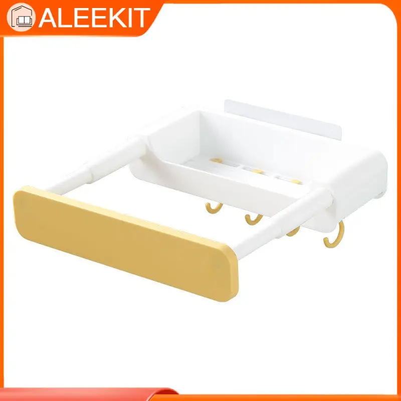 

Многофункциональная выдвижная стойка для раковины настенная полка большой емкости для ванной прочная и бесшовная Складная