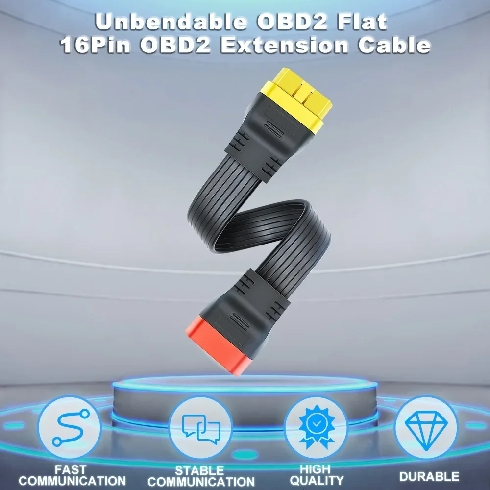 Удлинительный кабель OBD2 для запуска X431 ThinkDiag/Easydiag папа-мама 16-контактный разъем
