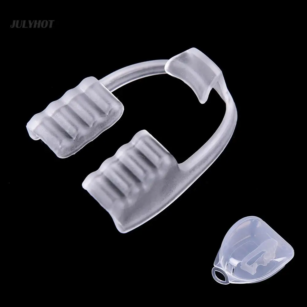 

1Pc SiliconeClenching Sleep Aid for for Boxing Basketball Dental Mouth Guard Stop Teeth Grinding Bruxism Eliminate