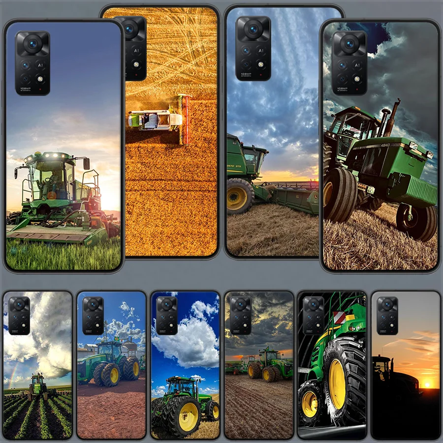 Чехол для телефона большой сборщик в сельском хозяйстве Redmi Note 13 5G Plus Capa 12 12C 10A 10C 10