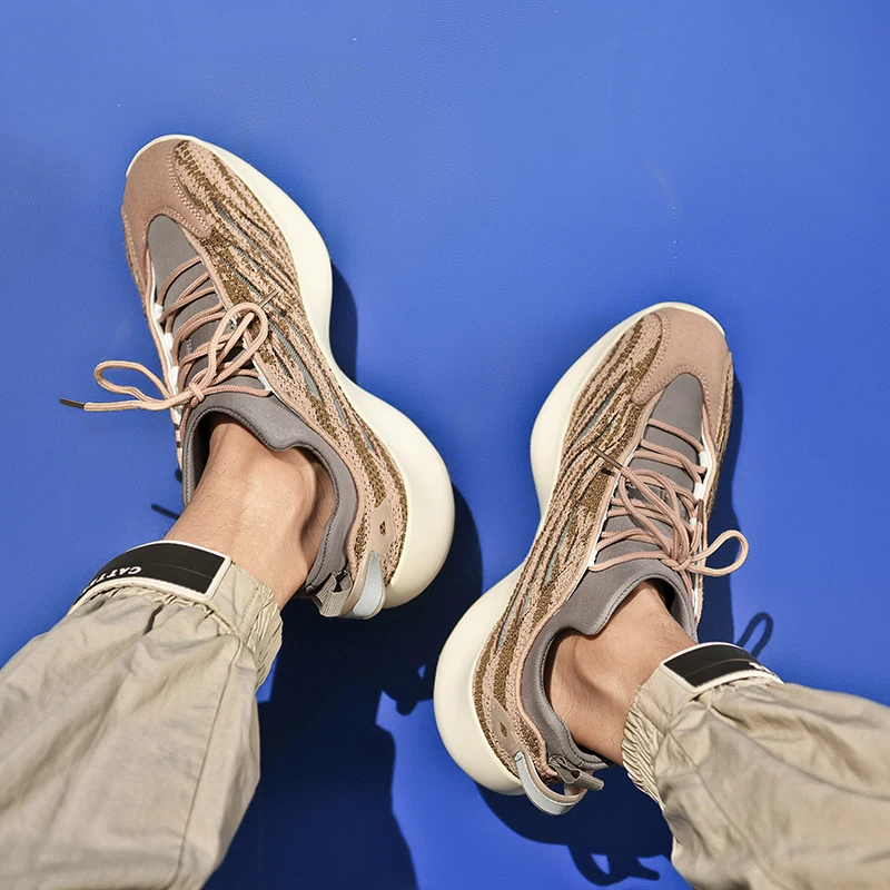 2023 Free Running Shoes Men Mesh Breathable Jogging Sports Shoes Trendy Reflective Brand Design Sneakers Men Indoor Gym Shoes