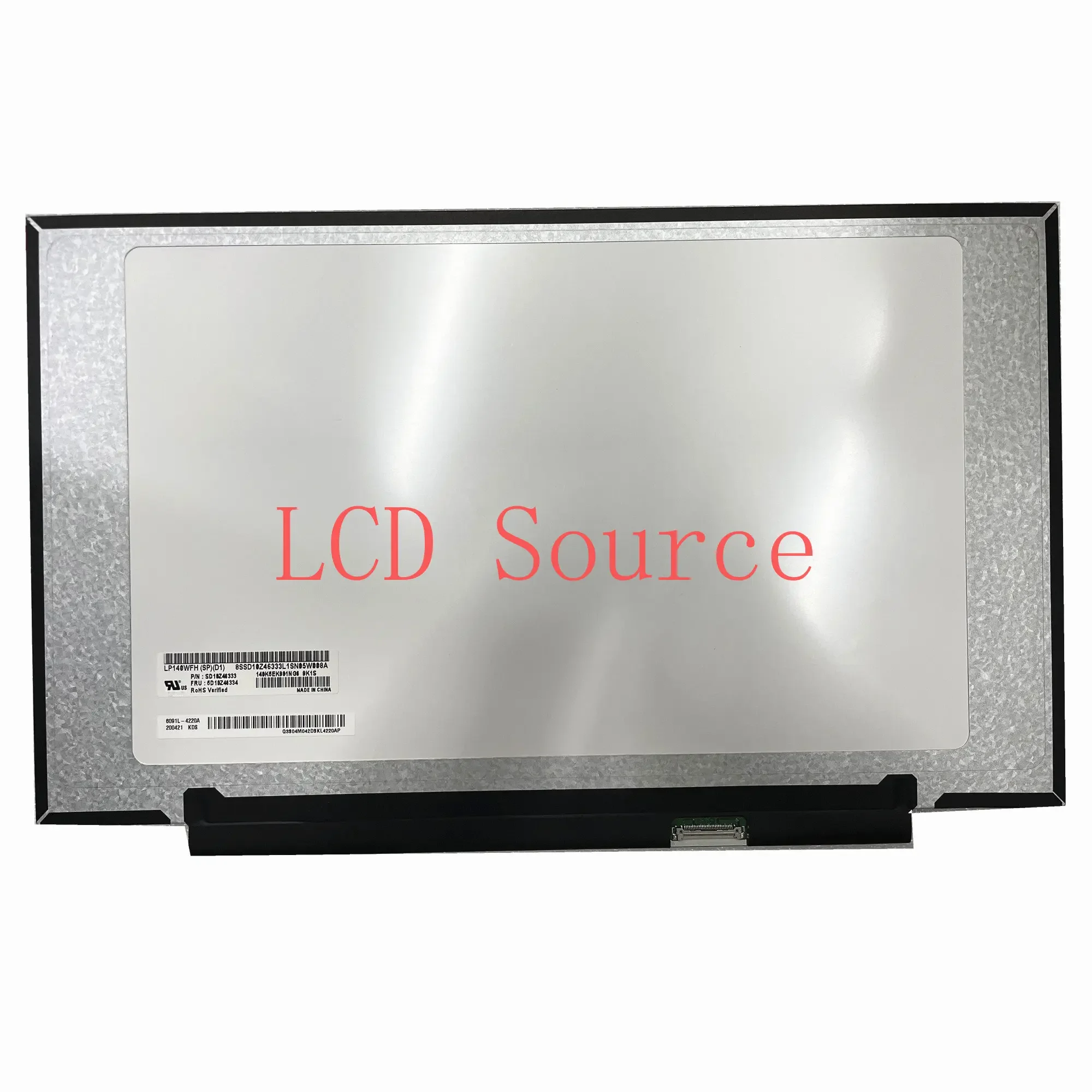 LP140WFH SPD1 подходит для NV140FHM-N48 B140HAN04.1 LP140WFH-SPD3 N140HCA-EAC EDP LCD