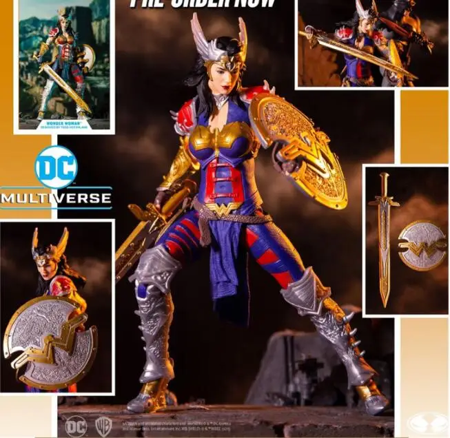 

Армированный экшн-фигурка чудо-Женщины McFarlane, игрушки 17 см