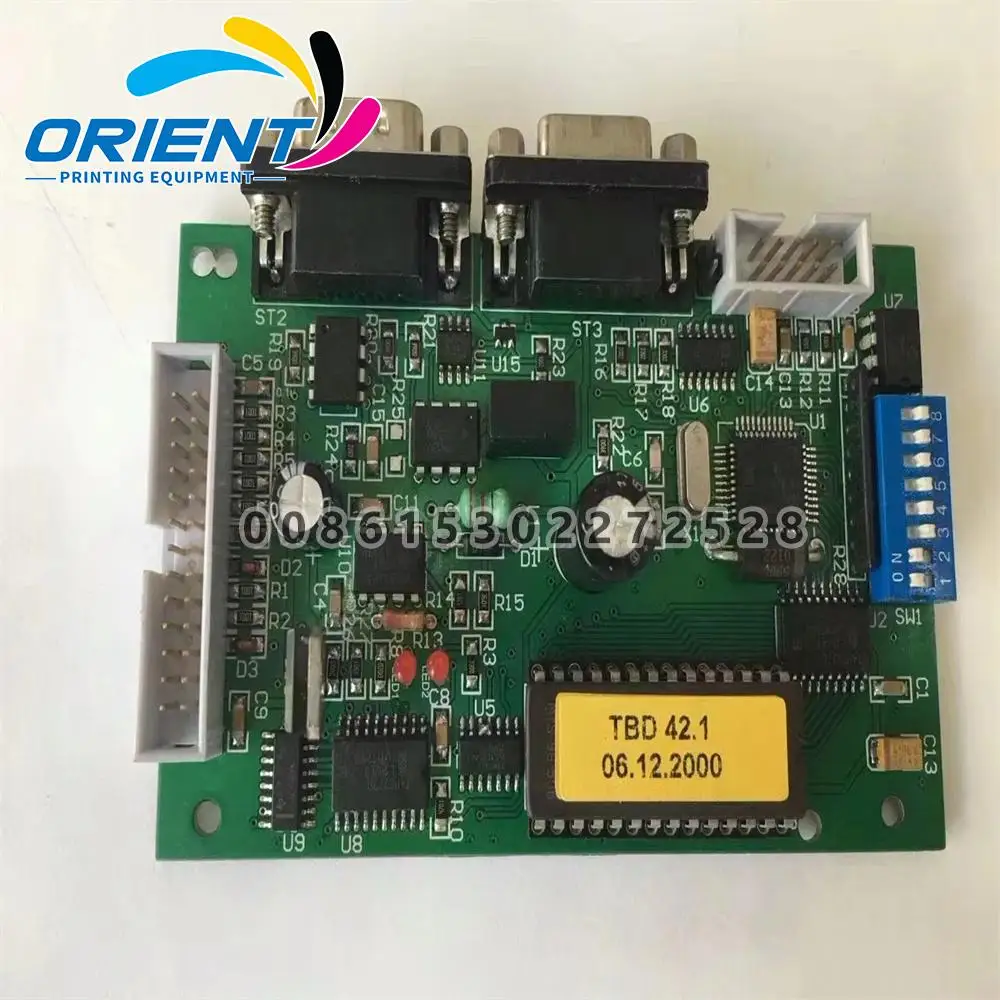 

L5.187.2158 Technotrans Circuit Board Card 06.12.2000 Heidelberg Technotrans TBC board Printing Machine Parts