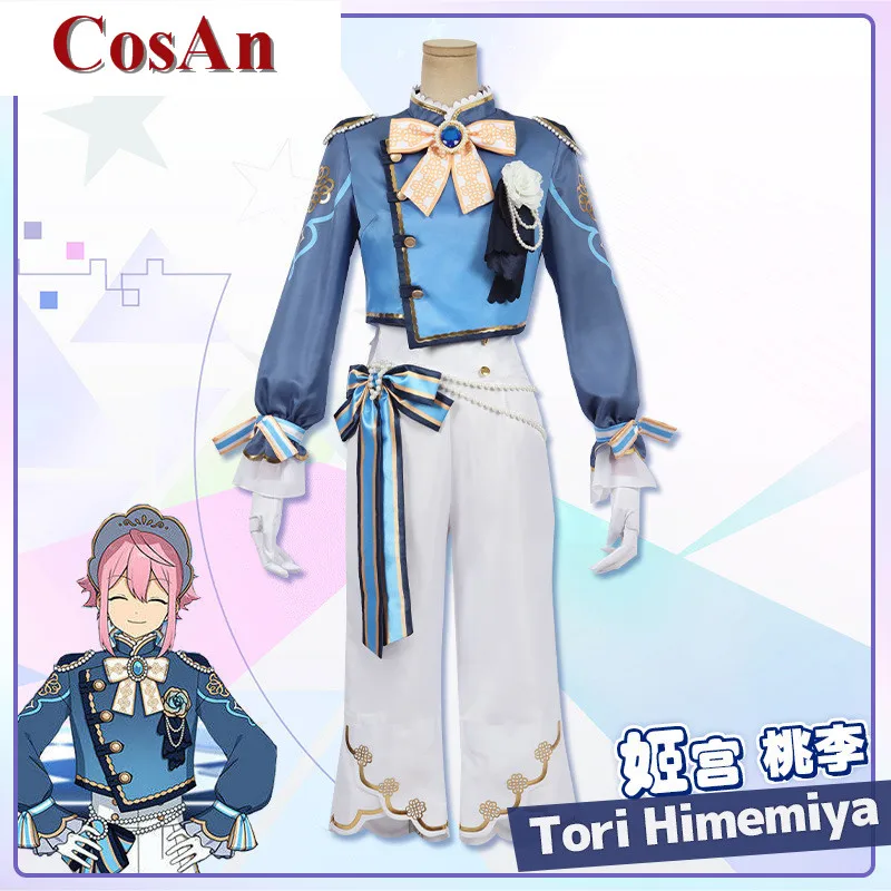 

CosAn Game Ensemble Stars Himemiya Tori Cosplay Costume Fashion Battle Uniforms Activity Party Role Play Clothing