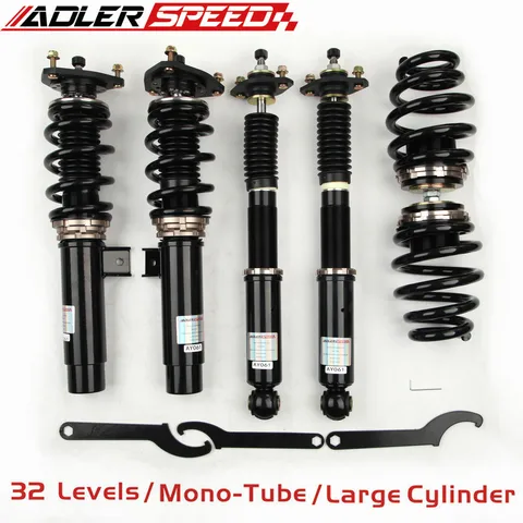 ADLRSPEED 32-уровневая демпфирующая подвеска койловеры для BMW 3 серии E46 RWD 99-05