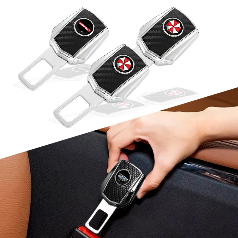 

Car Safety Seat Lock Buckle Seatbelt Clip Extender for Alfa Romeo Giulia Stelvio Brera 147 156 159 166 GT Mito Car Accessories
