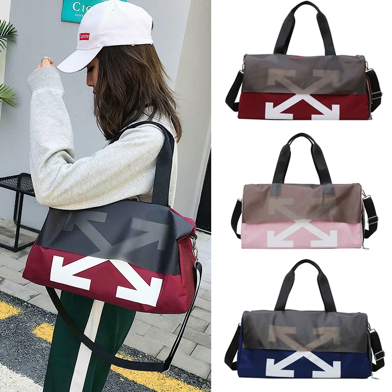 Fitness Gym Bags Beach Waterproof Traveling Luggage Duffel Shoulder Swimming Weekend Sports Bag Handbags For Women Free Shipping