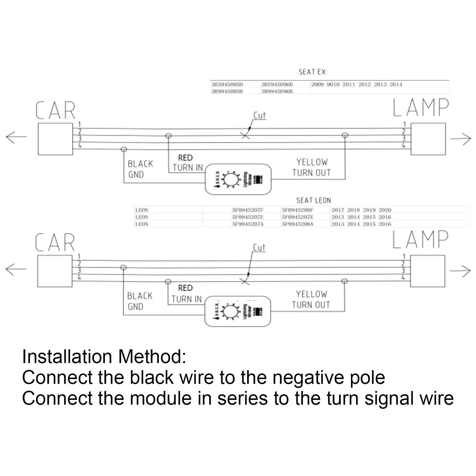 Внутреннее освещение автомобиля светодиодные задние фонари динамический