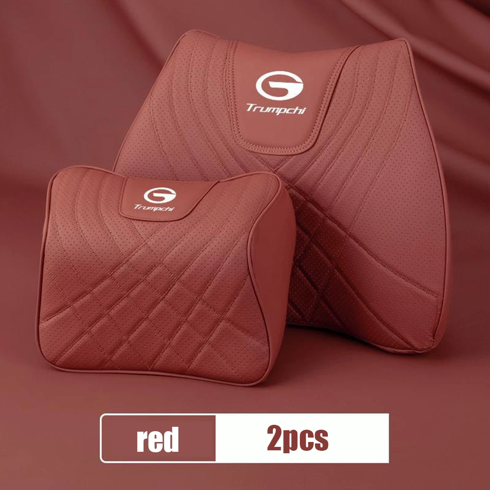 Кожаный Автомобильный подголовник для Trumpchi GAC GS3 Emzoom 2023 2024 аксессуары интерьера