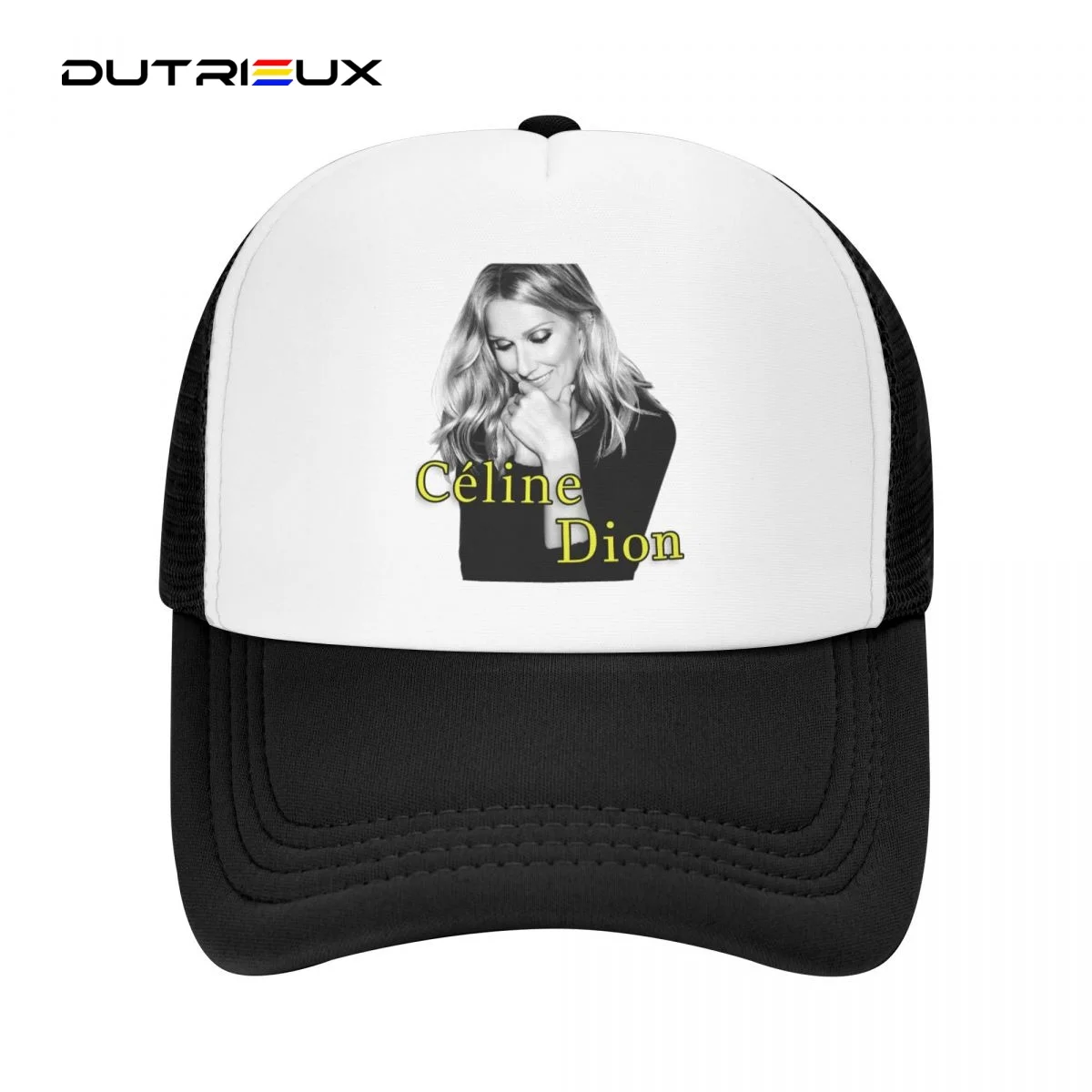 

Celine Dion Baseball Caps Men Snapback Hats lovers Trucker Caps Women Breathable Mesh Visor Bones