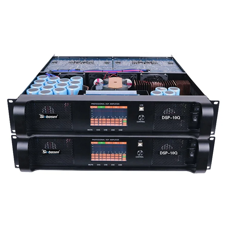 

4 caf dsp Power amplifier for loudspeakers with short circuit protection