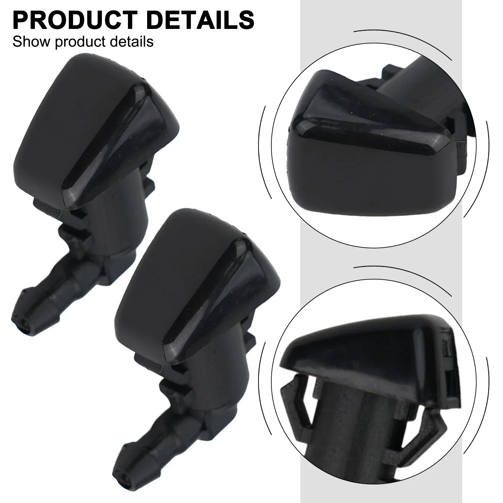 2 шт. насадки для омывателя переднего стекла автомобиля дворники Dodge Nitro 2007-12 JEEP