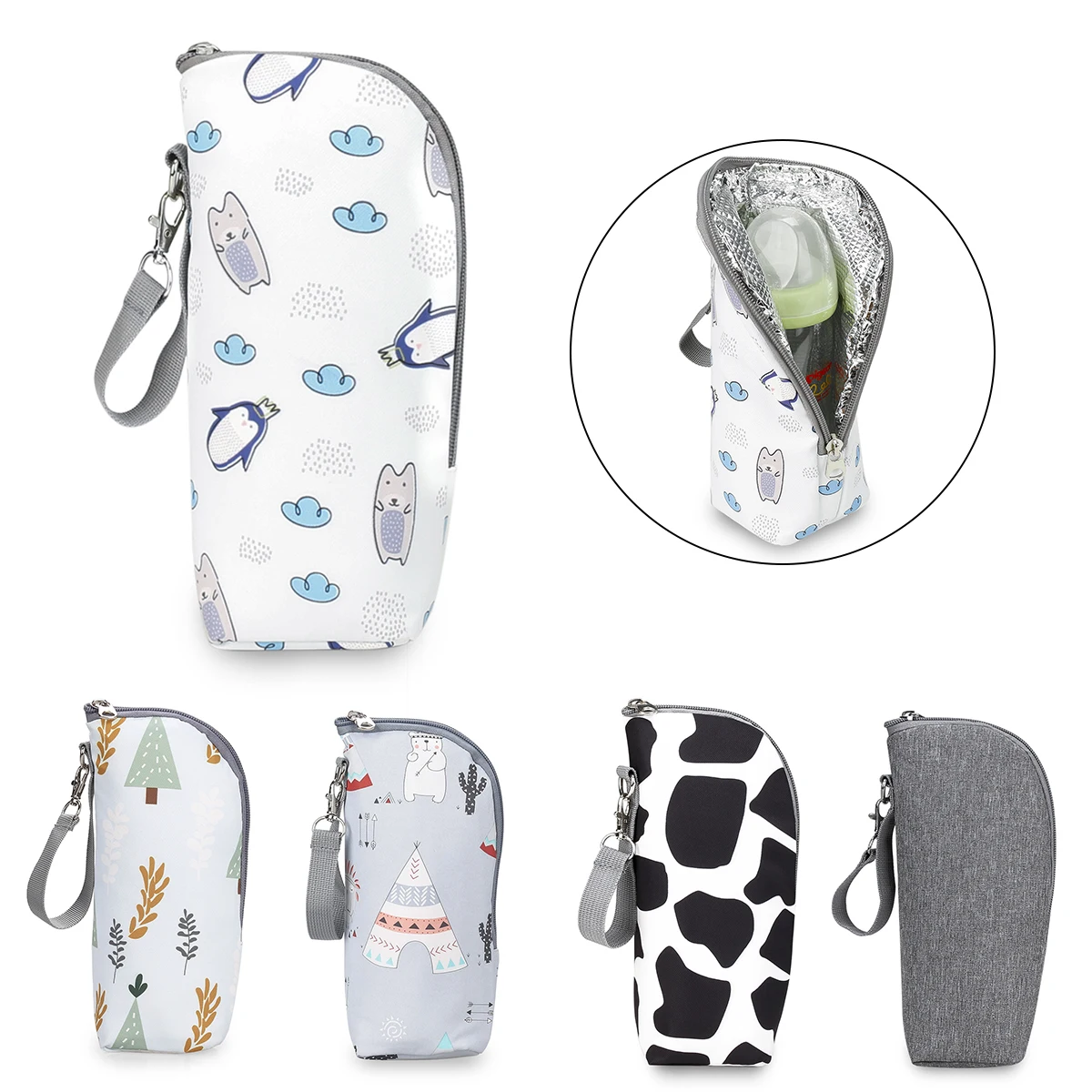

Детская сумка для кормления, бутылочка для молока, теплоизоляционная сумка для кормления новорожденных, детская бутылка для воды, Термосумка, портативная изоляционная крышка
