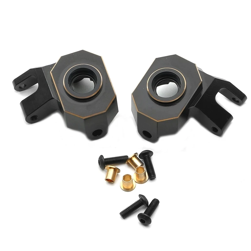 Запасные части для 1/10 модели автомобиля Axial SCX10PRO Brass AXI03028 Frame черный золотой