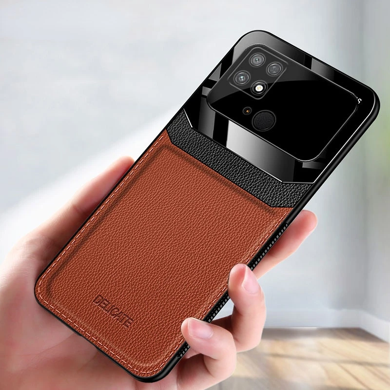 

POCO C40 Phone Case For Xiaomi POCO X4 Pro Case PU Leather Silicone Bumper Back Cover For POCOPHONE X3 NFC F3 F4 Xiomi Case