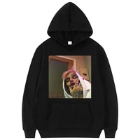 rapper hip hop lil peep portrait printed hoodie men women harajuku graphic print sweatshirt hoodies mens oversized streetwear
