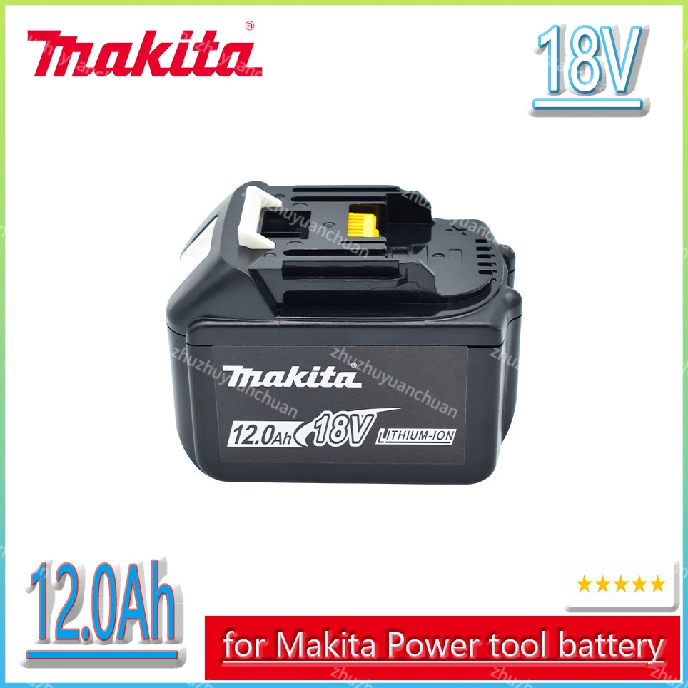 

Makita 18V 12000mAh Rechargeable Battery ,For Makita BL1830 BL1830B BL1840 BL1840B BL1850 BL1850B Power Tools Battery