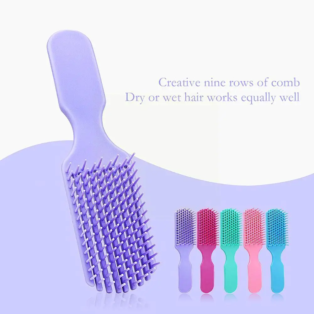 

Detangling Hair Brush Scalp Massage Hair Comb Detangling Brush For Curly Hair Brush Detangler Hairbrush Women Men Salon B5b1