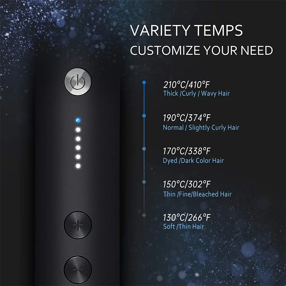 Быстрое керамическое многофункциональное устройство для выпрямления волос с
