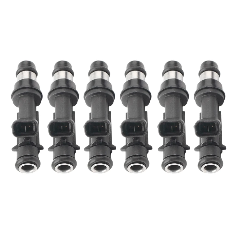 6Pcs 25319306 25321267 Fuel Injector Nozzle For Chevrolet Cavalier Pontiac Sunfire 2.2L 2000-2002