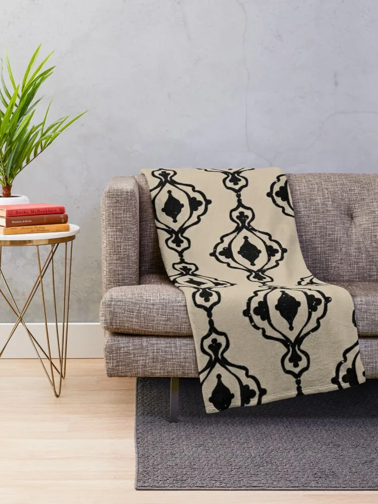 Dacha Arabesque Pattern - голубь + угольное одеяло на заказ флярные теплые зимние летние