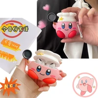 kawaii chef hat star kirby apple airpods12 wireless bluetooth headset silicone protective cover 3 pro anime headset cover