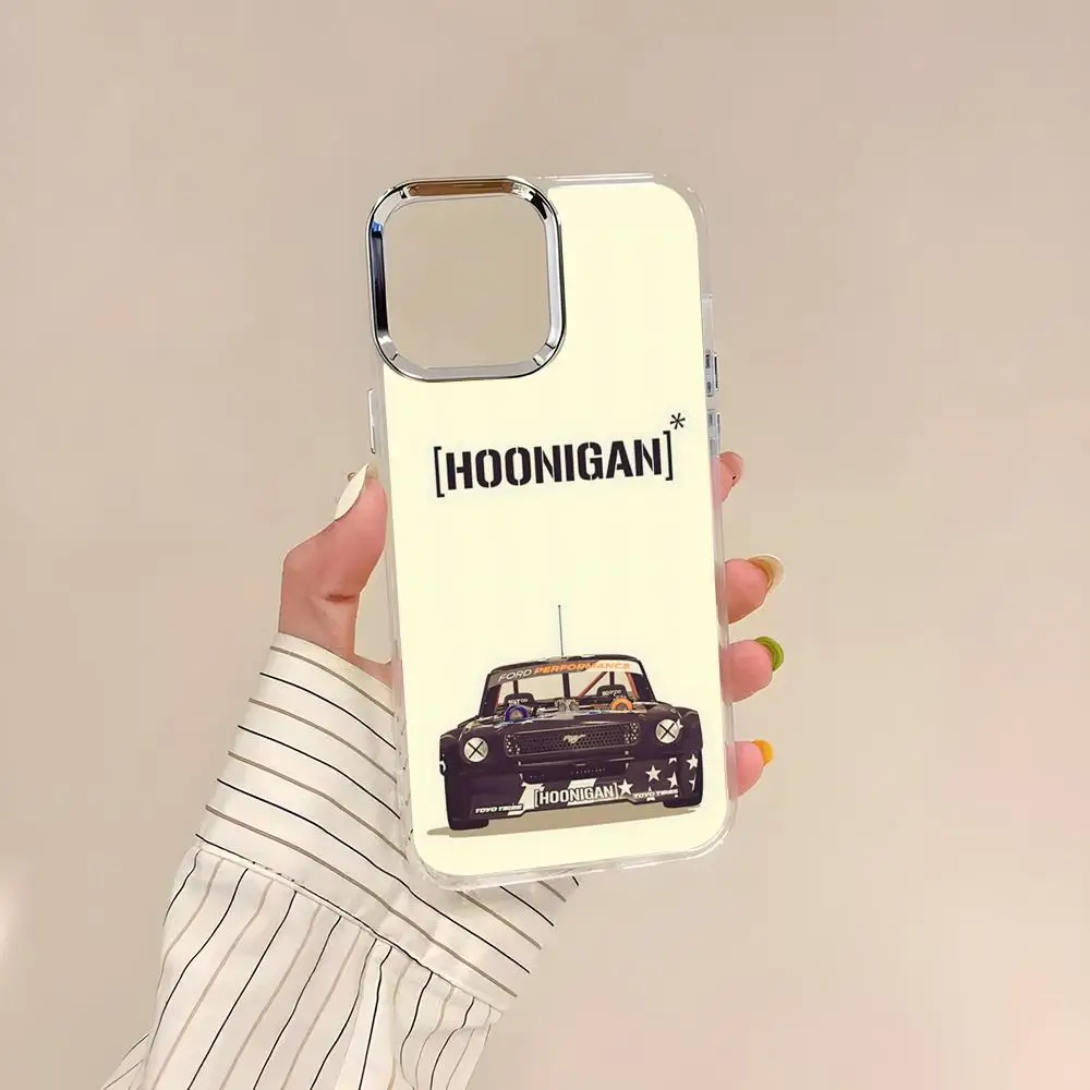 Чехол для телефона H-HooniganS Racing Car для iPhone 17 Air 16 15 14 13 12 11 Pro Pro Max Plus, прозрачный, мягкий (art.: 3920dba26c0cd) - 3920dba26c0cd