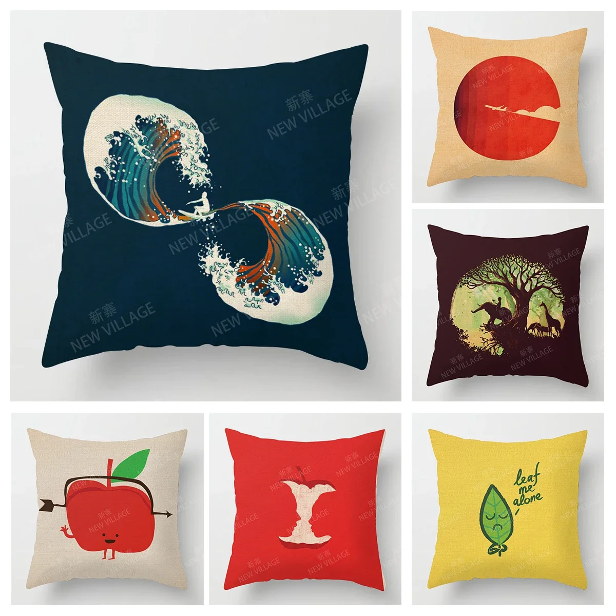 Новинка льняная подушка в скандинавском стиле размеры 45*45 40x40 см 50x50 45x45