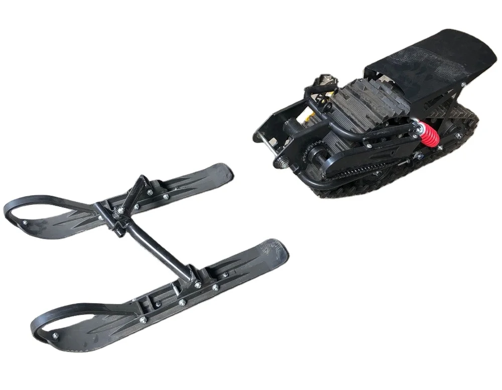 

Snow Dirt Bike Conversion Kit Front Skis Rear Sand Tracks