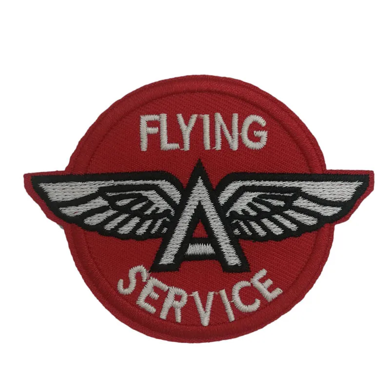 Флайинг патч бэдж крылья бензиновый хот род дрэг рейс куртка Хэллоуин МС Байкер жилет перенос на груди.