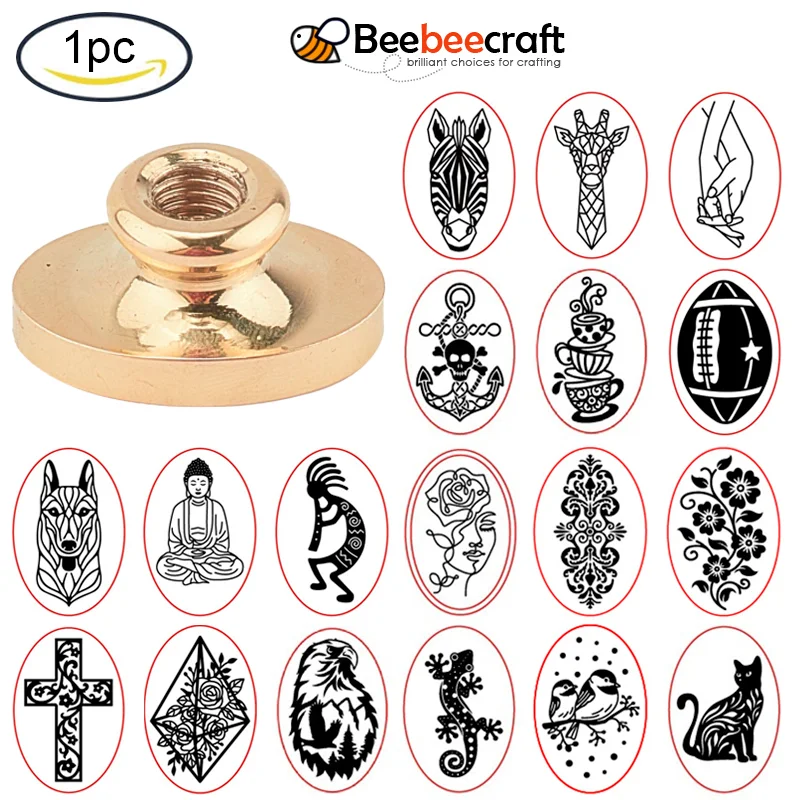 восковая печать, из латуни, для