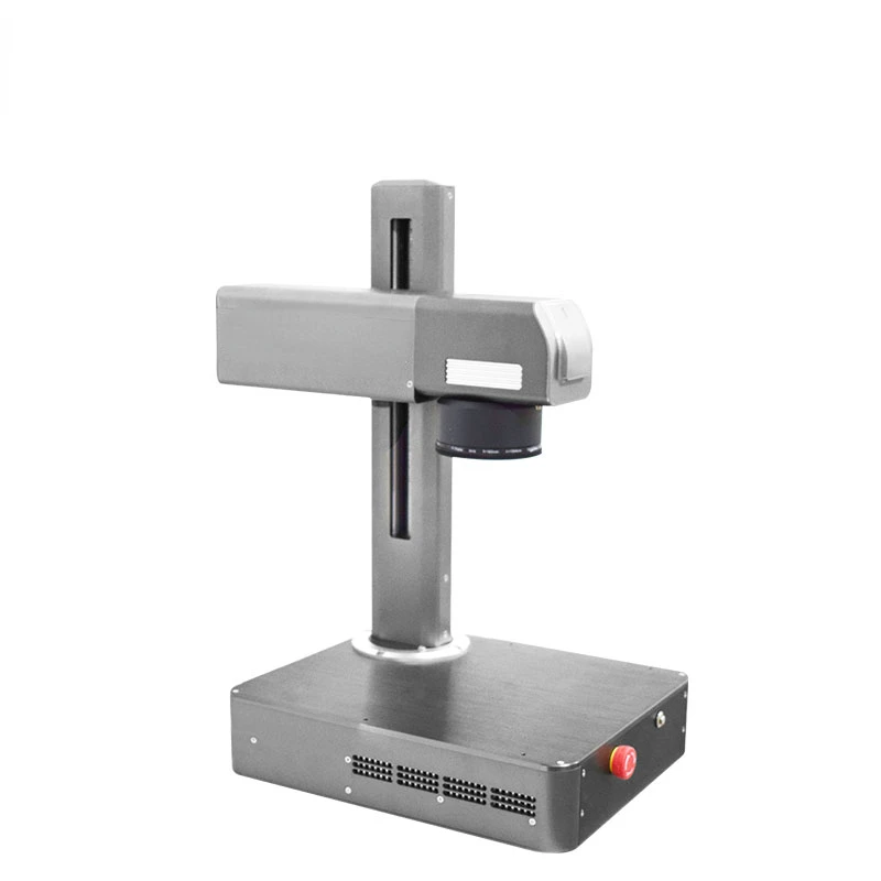Mini Fiber laser marking machine 20w Integrated Design Metal Steel Fiber Laser Engraving Machine