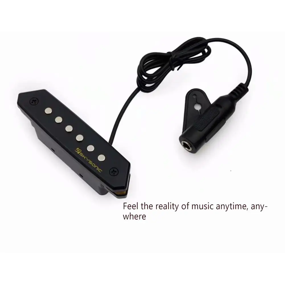 

A-710 Skysonic Guitar Pickup Preamp System Humbucker Soundhole Pickup Tone Balanced Warmth Guitar Accessories Dropship