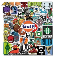 50pcs tide stickers luggage motorcycle trolley case notebook guitar waterproof stickers
