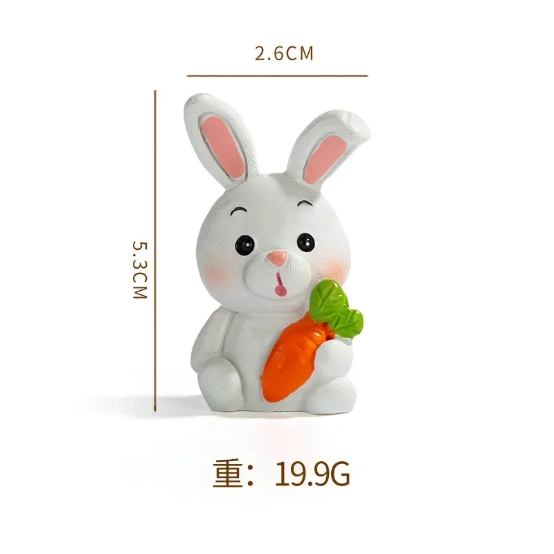 Декор для торта из смолы с мультяшными животными джунгли детский лев слон кролик