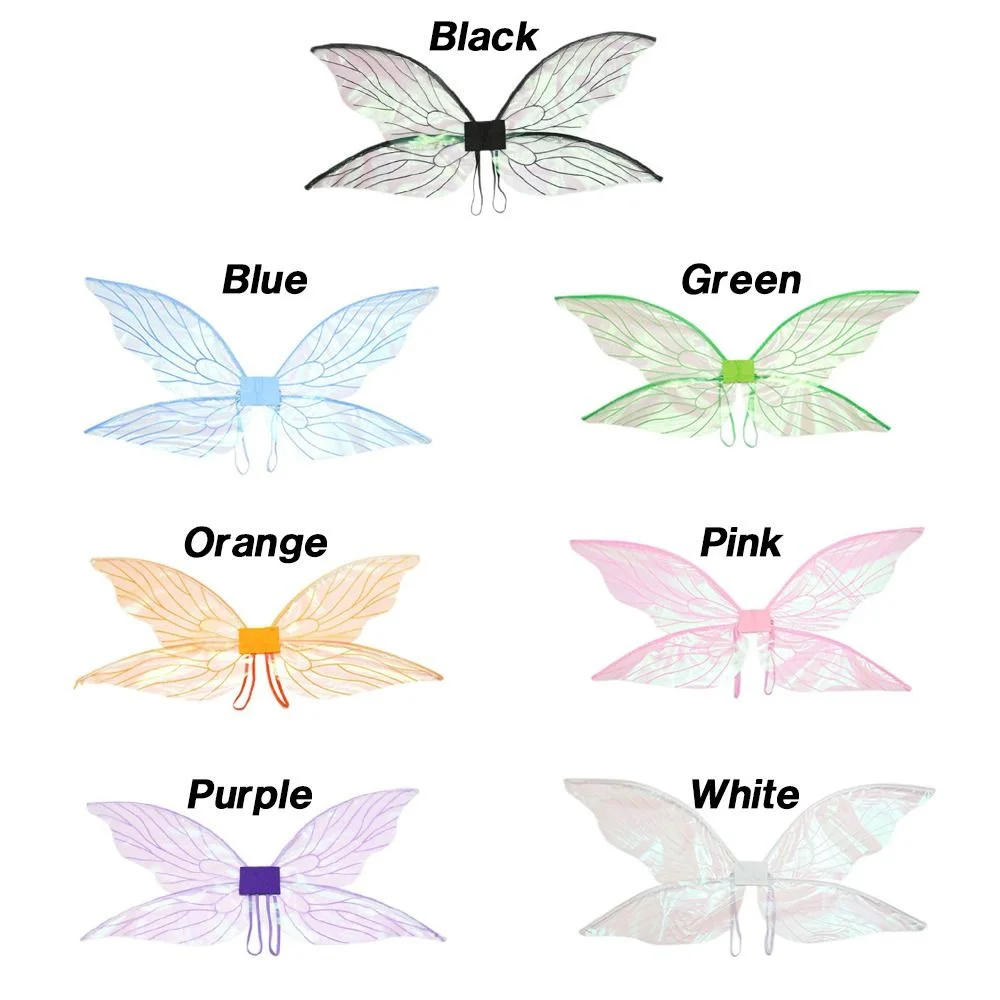 

Colorful Cicada Multicolor Fairy Comfortable Lightness Clothing Holiday Party Simulation Party Props Household