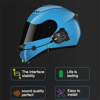 helmet headset bone conduction wireless earphone ip67 waterproof long life motorcycle motorbike bluetooth headphone for helmet