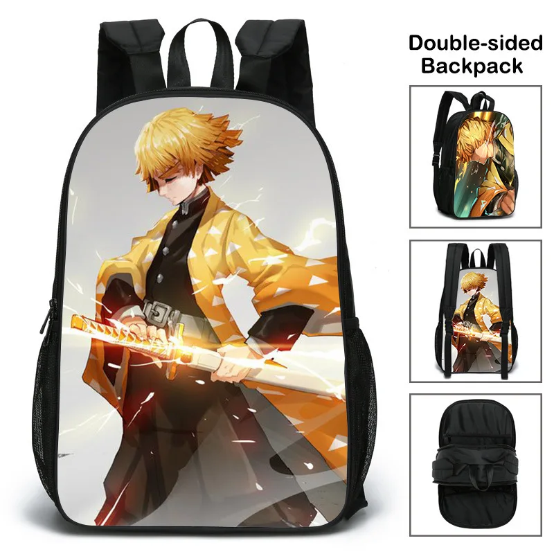 

NEW Demon Slayer Primary Students Schoolbag Boys Girls Cosplay Kimetsu no Yaiba Kamado Tanjirou Agatsuma Zenitsu Nezuko Backpack