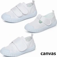 size 22 33 white canvas shoes for girls boys children school student dance wild casual shoes unisex sport white shoes