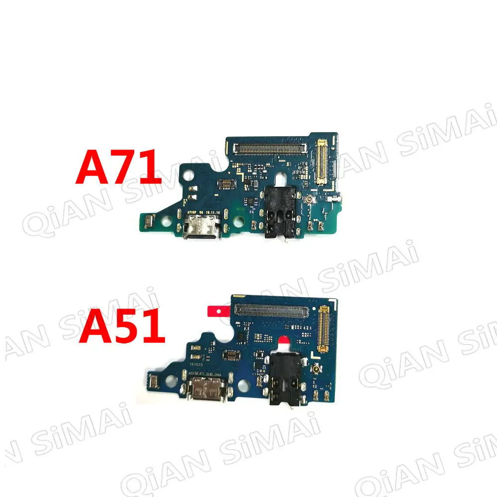 

Charging Dock Port Connector For Samsung Galaxy A51 A515 A515F A71 A715 A715F Charger Board Base Connector Flex Cable