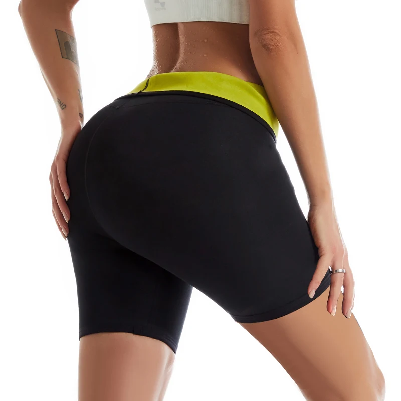 Fitness Women Sauna Shorts Pants Body Shaper Hot Neoprene Weight Loss Slimming Pant Waist Trainer Shapewear Tummy Sweat Leggings |