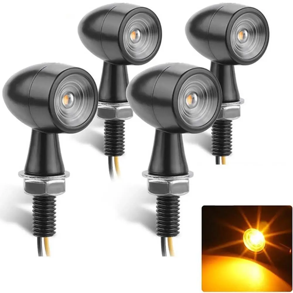

Mini Motorcycle LED Turn Signal 12V Brake Light DRL Light Amber Flashing Honda Motorcycle