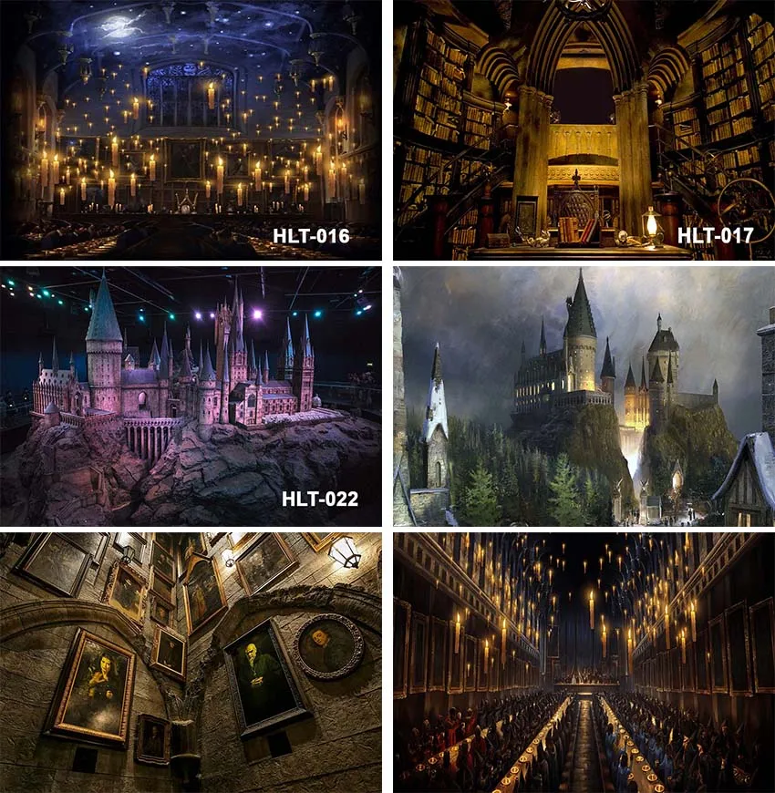 Волшебник Гарри столовый зал фотография Фон дети волшебный школьный замок день